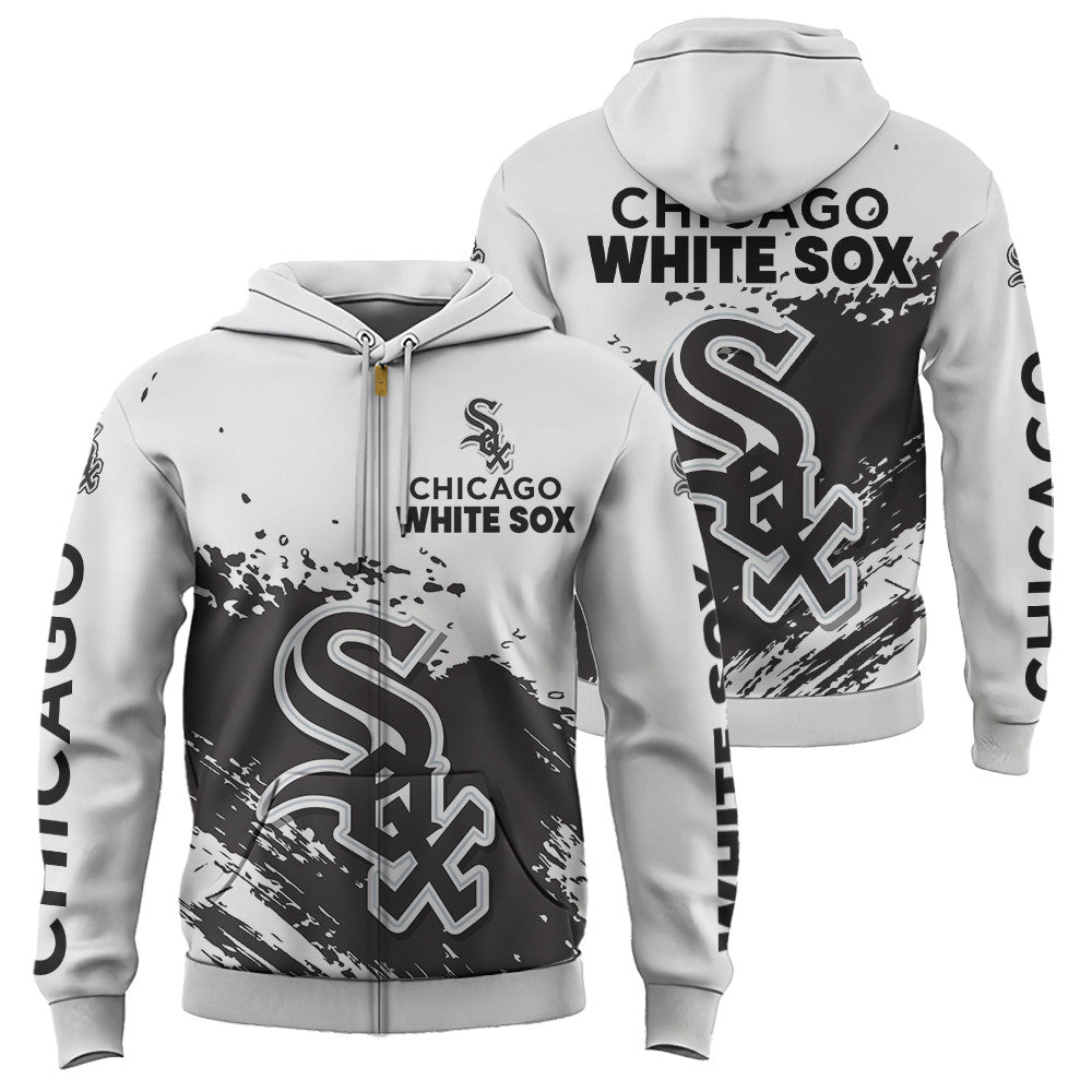 Chicago White Sox White Color MLB Hoodie For Big Fan NH24