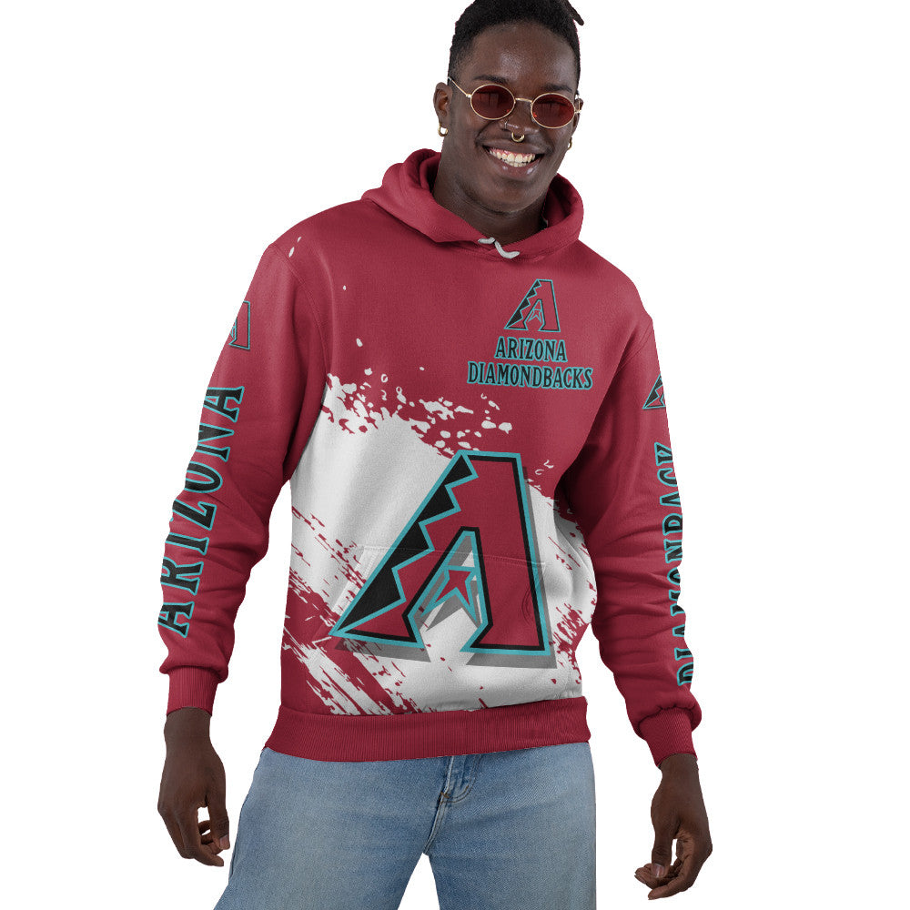 Arizona Diamonbacks Red Color MLB Hoodie For Big Fan NH24