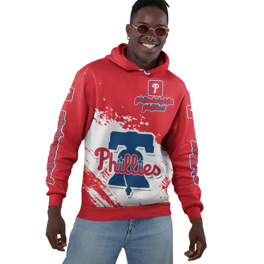 Philadelphial Phillies Red Color MLB Hoodie For Big Fan NH24