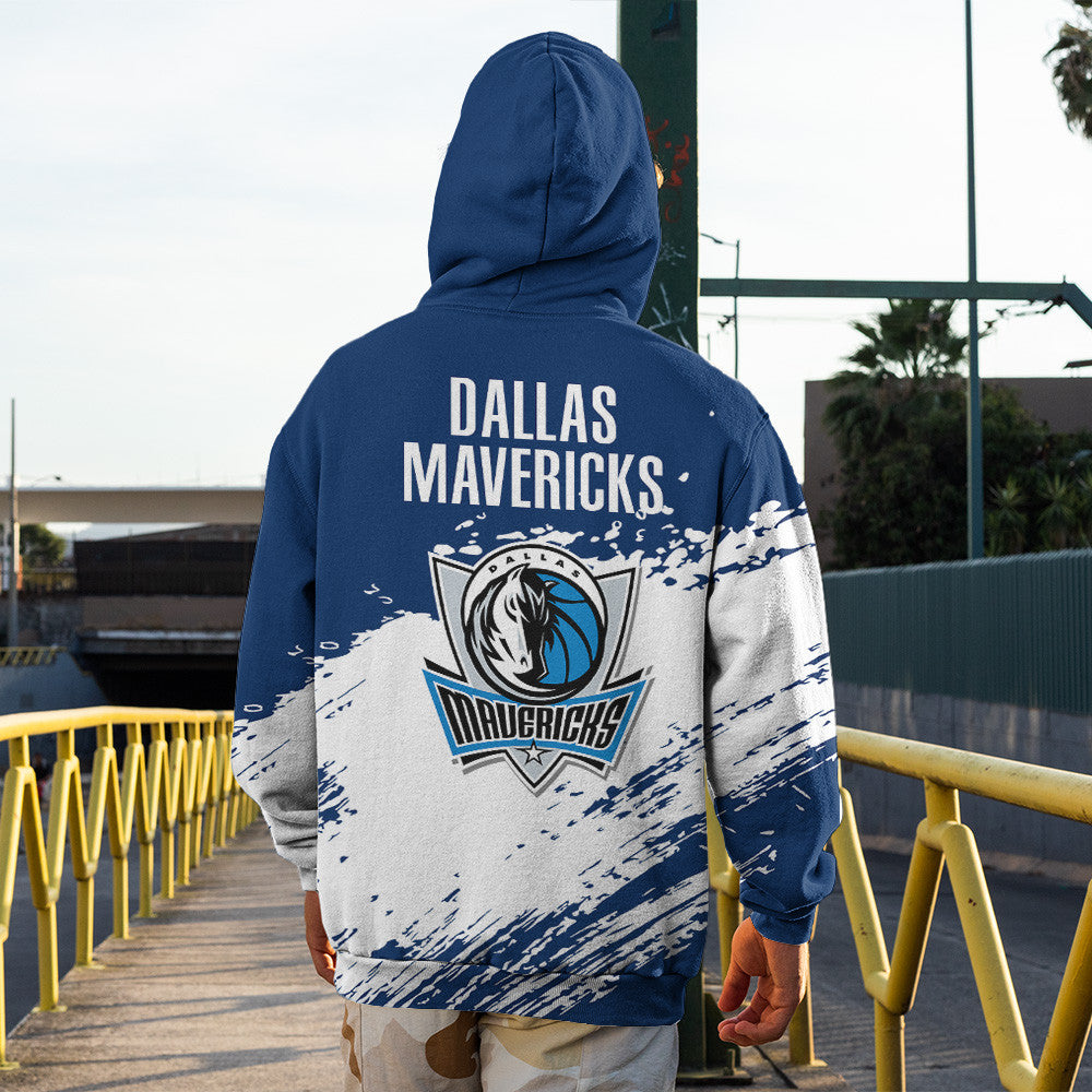 Dallas Mavericks NBA Hoodie Stylish Logo for Fans Color Dark Blue NH24