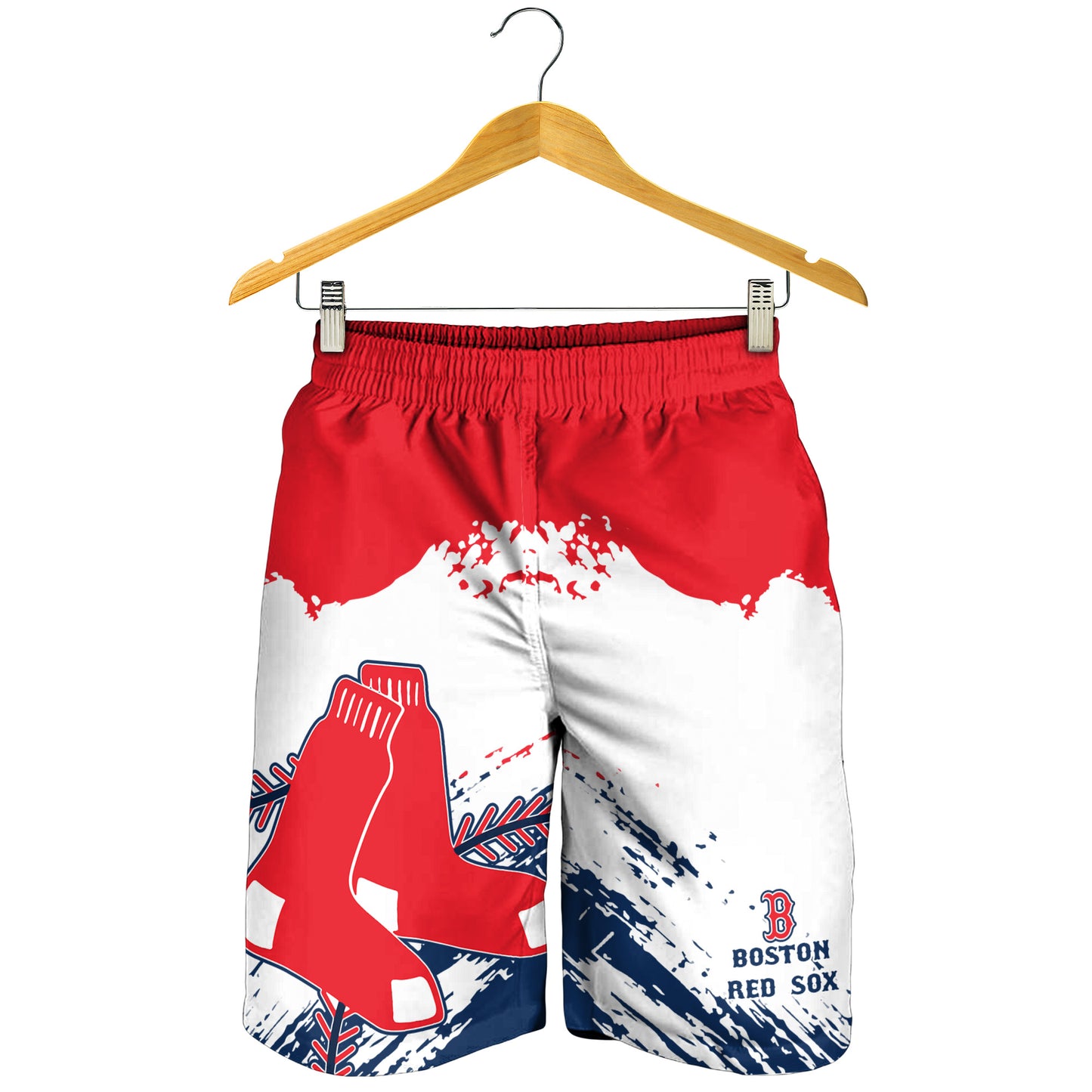 Boston Red Sox Baseball Men Short - Stylish Red Sox Logo Tee Tor Fans NH24