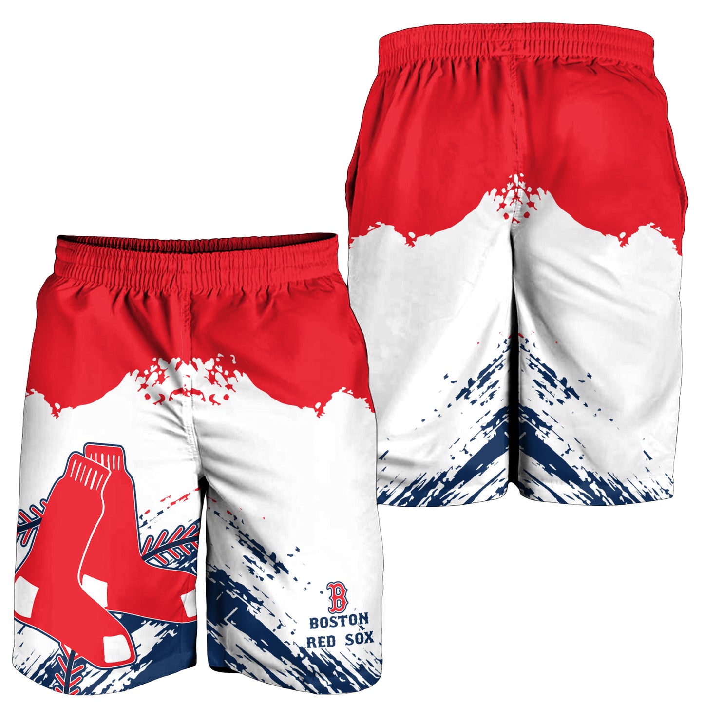 Boston Red Sox Baseball Men Short - Stylish Red Sox Logo Tee Tor Fans NH24