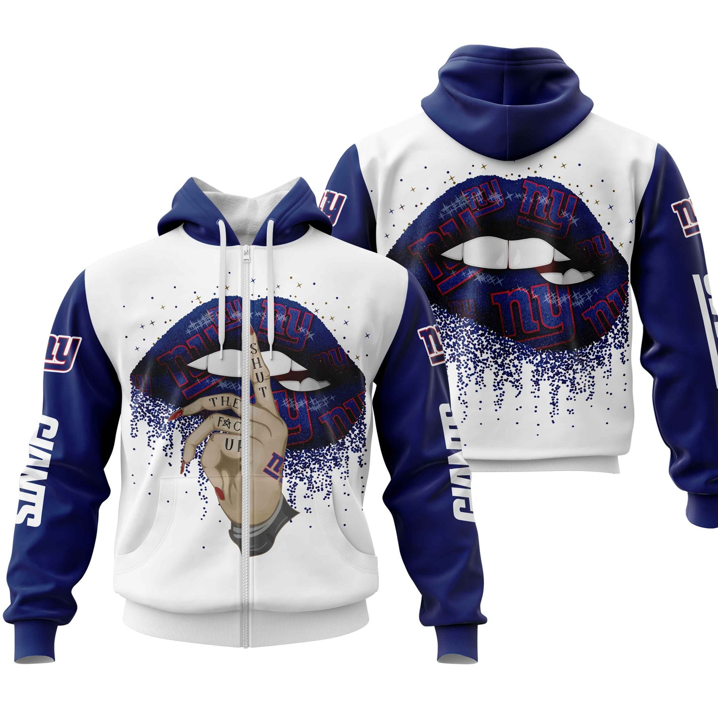 NFL New York Giants Lips Hoodie NH24