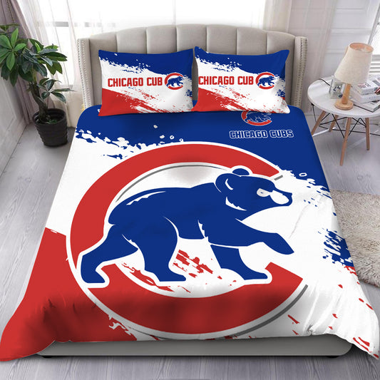 Chicago Cubs Baseball Bedding Set - Stylish Red Sox Logo Tee Tor Fans NH24