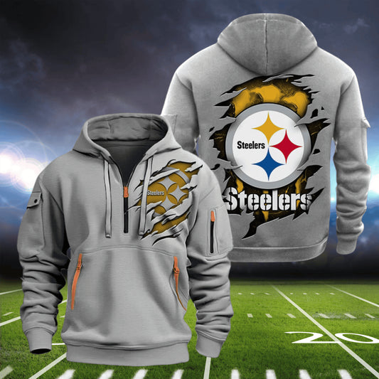 Pittsburgh Steelers New Quarter Men's Hoodie NH24