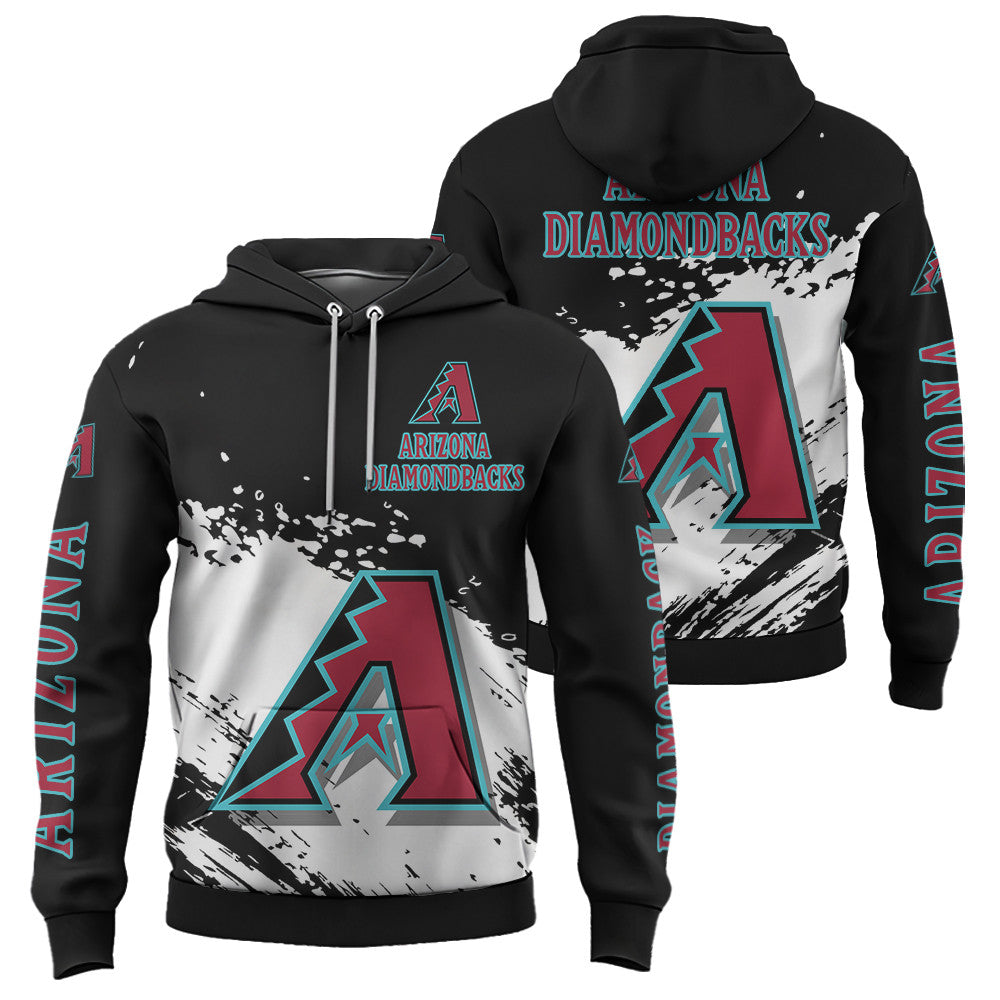 Arizona Diamonbacks Black Color MLB Hoodie For Big Fan NH24 