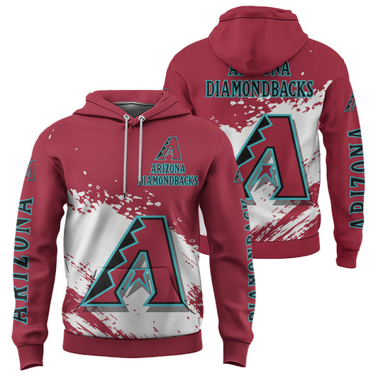 Arizona Diamonbacks Red Color MLB Hoodie For Big Fan NH24 