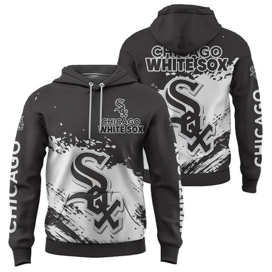 Chicago White Sox Black Color MLB Hoodie For Big Fan NH24 