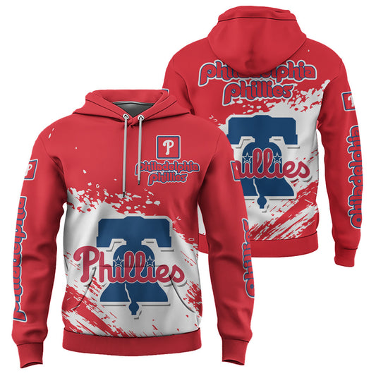 Philadelphial Phillies Red Color MLB Hoodie For Big Fan NH24 
