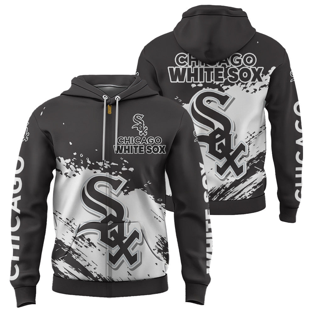 Chicago White Sox Black Color MLB Hoodie For Big Fan NH24 