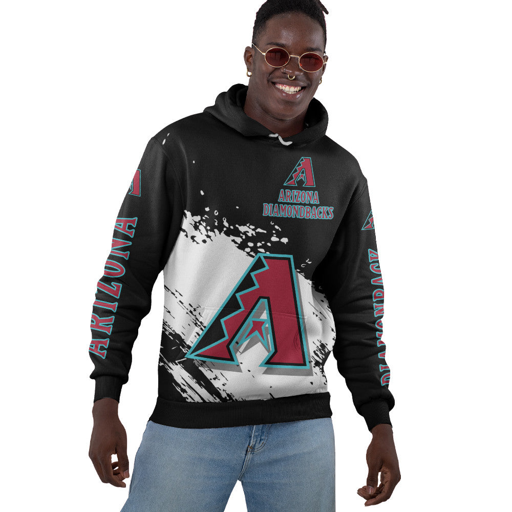 Arizona Diamonbacks Black Color MLB Hoodie For Big Fan NH24 