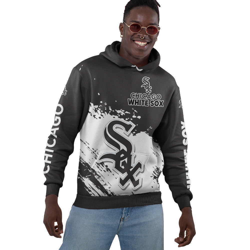 Chicago White Sox Black Color MLB Hoodie For Big Fan NH24 