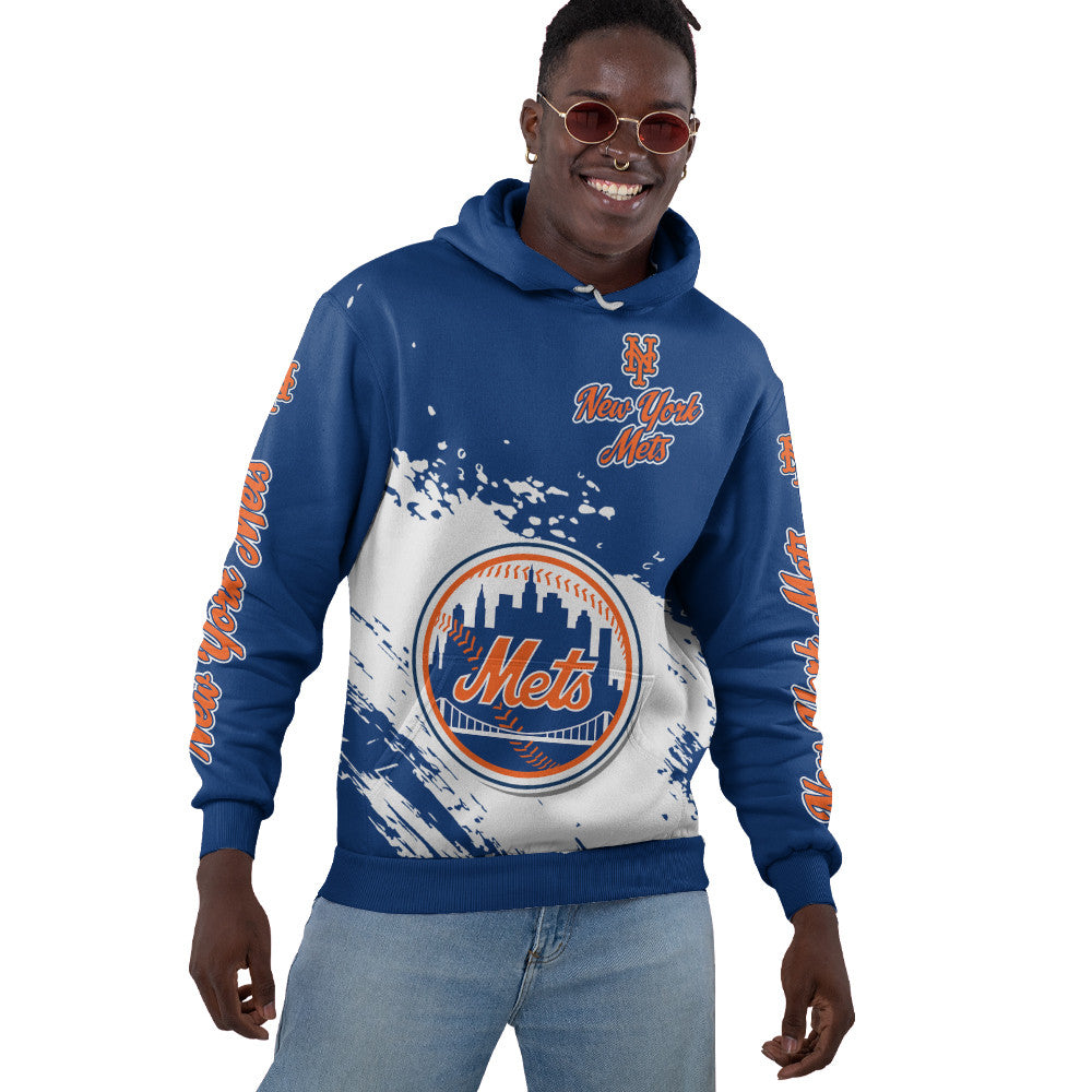 New York Mets Blue Color MLB Hoodie For Big Fan NH24 