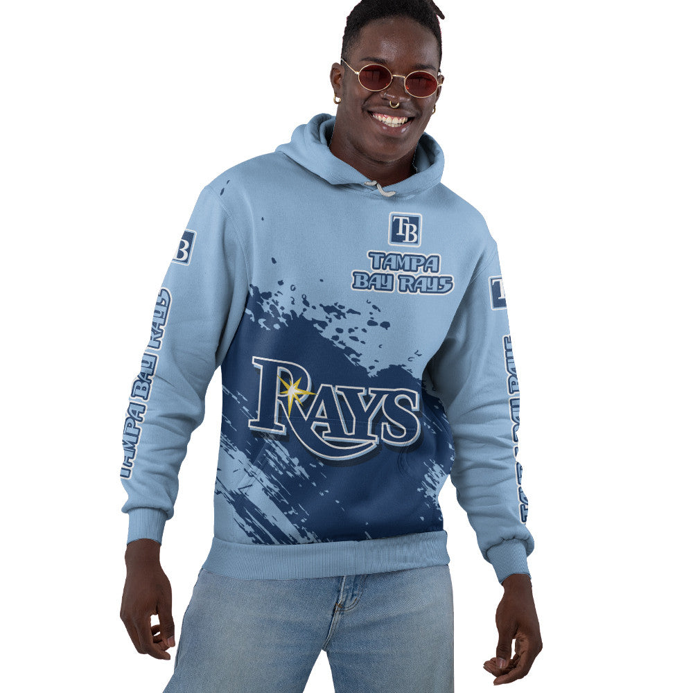 Tampa Bay Rays Light Blue Color MLB Hoodie For Big Fan NH24 