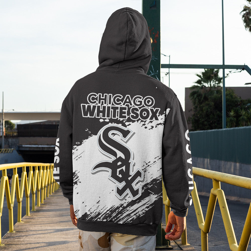Chicago White Sox Black Color MLB Hoodie For Big Fan NH24 