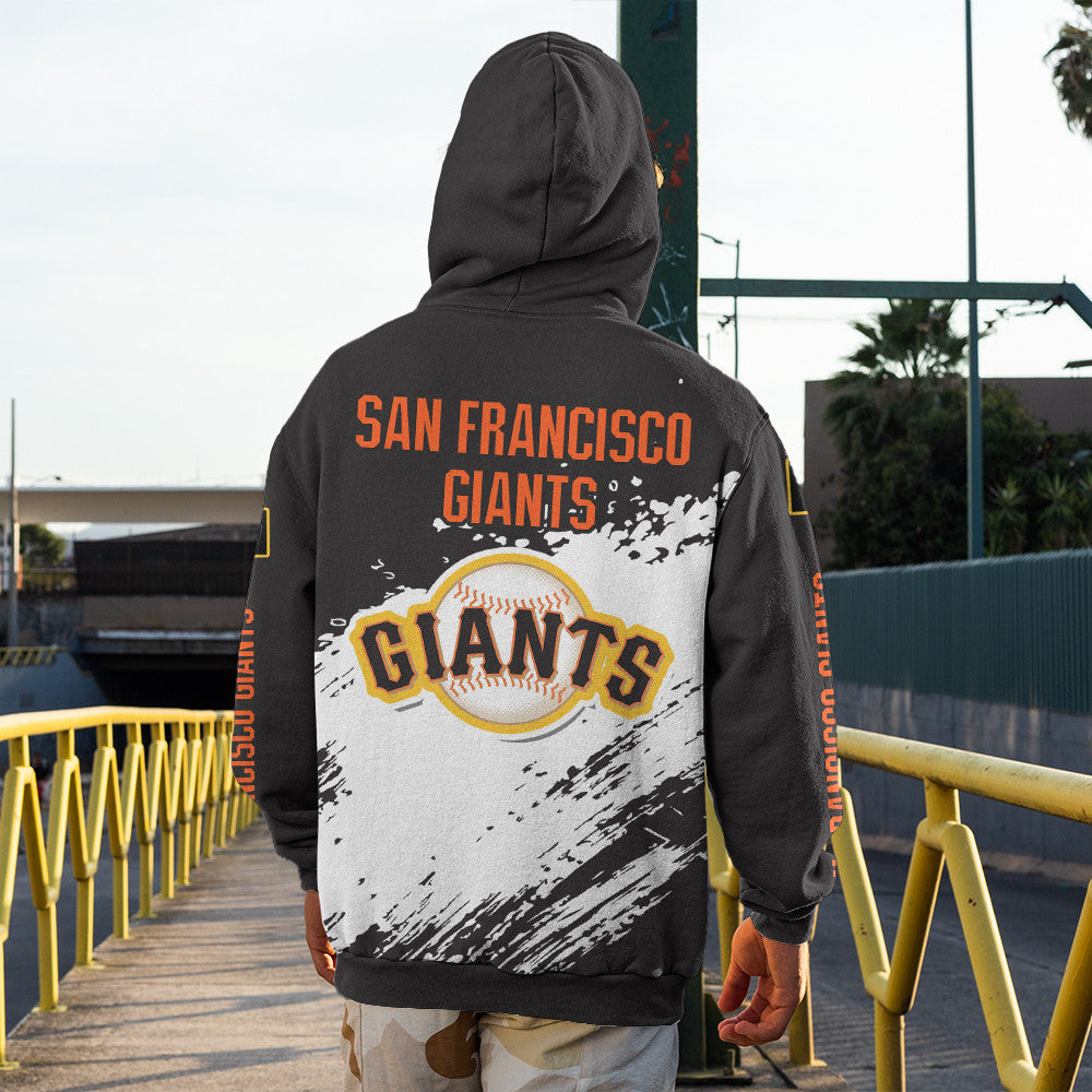 San Francisco Giants Black Color MLB Hoodie For Big Fan NH24 