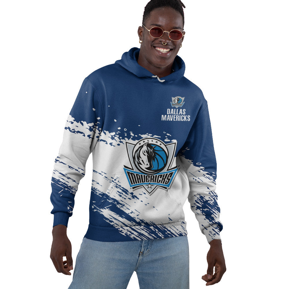 Dallas Mavericks NBA Hoodie Stylish Logo for Fans Color Dark Blue NH24