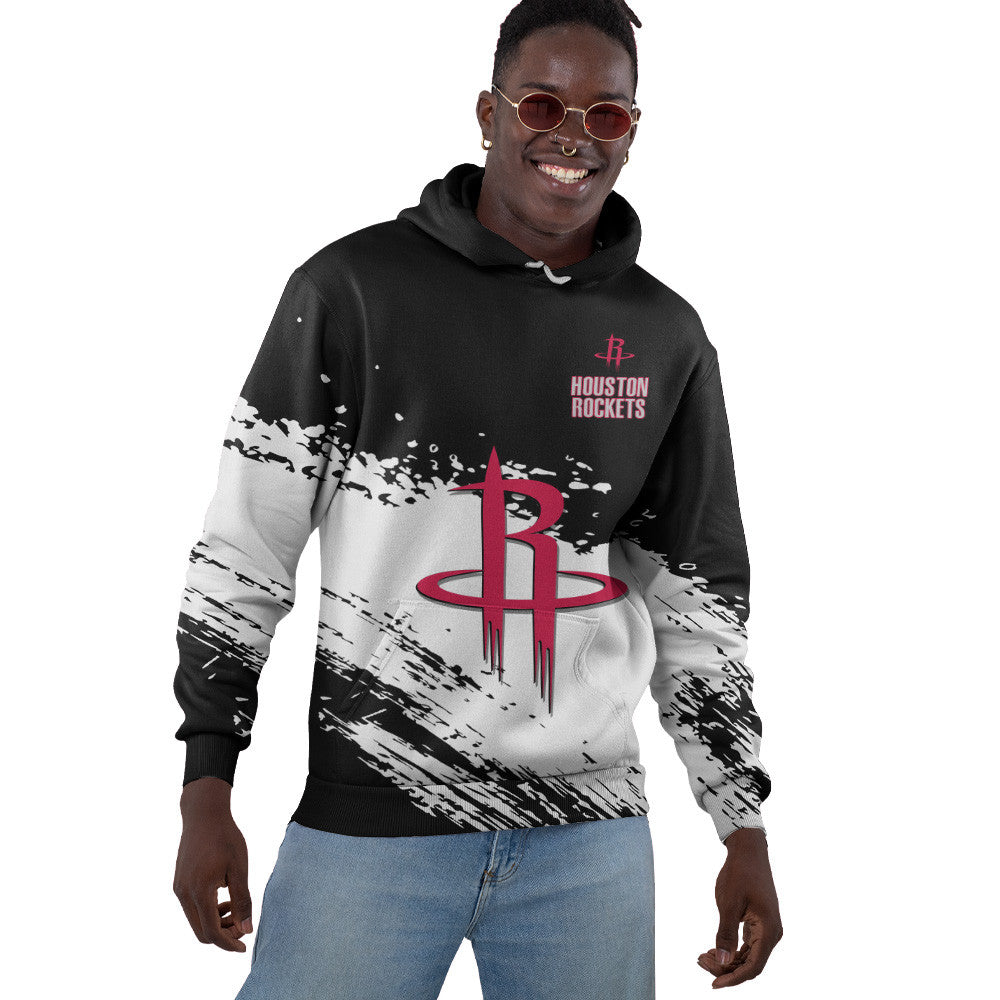 Houston Rockets NBA Hoodie Stylish Logo for Fans Color Black NH24