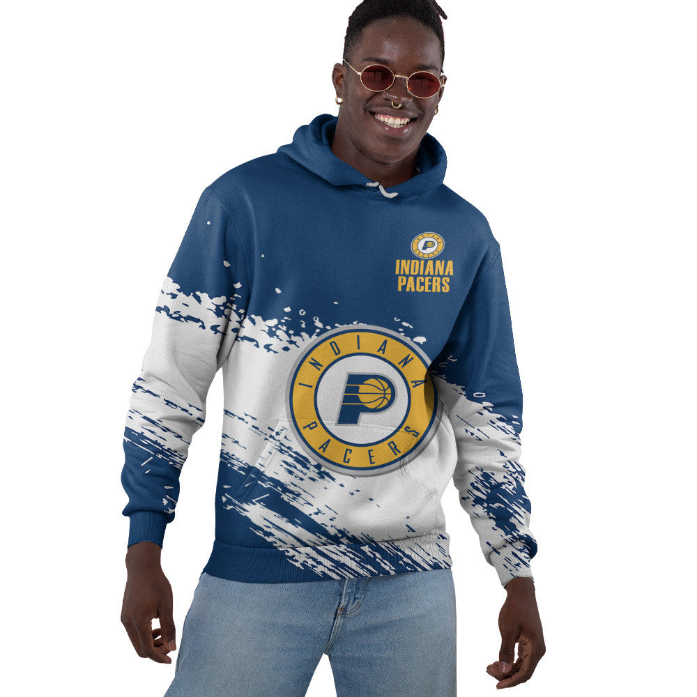 Indiana Pacers NBA Hoodie Stylish Logo for Fans Color Blue NH24