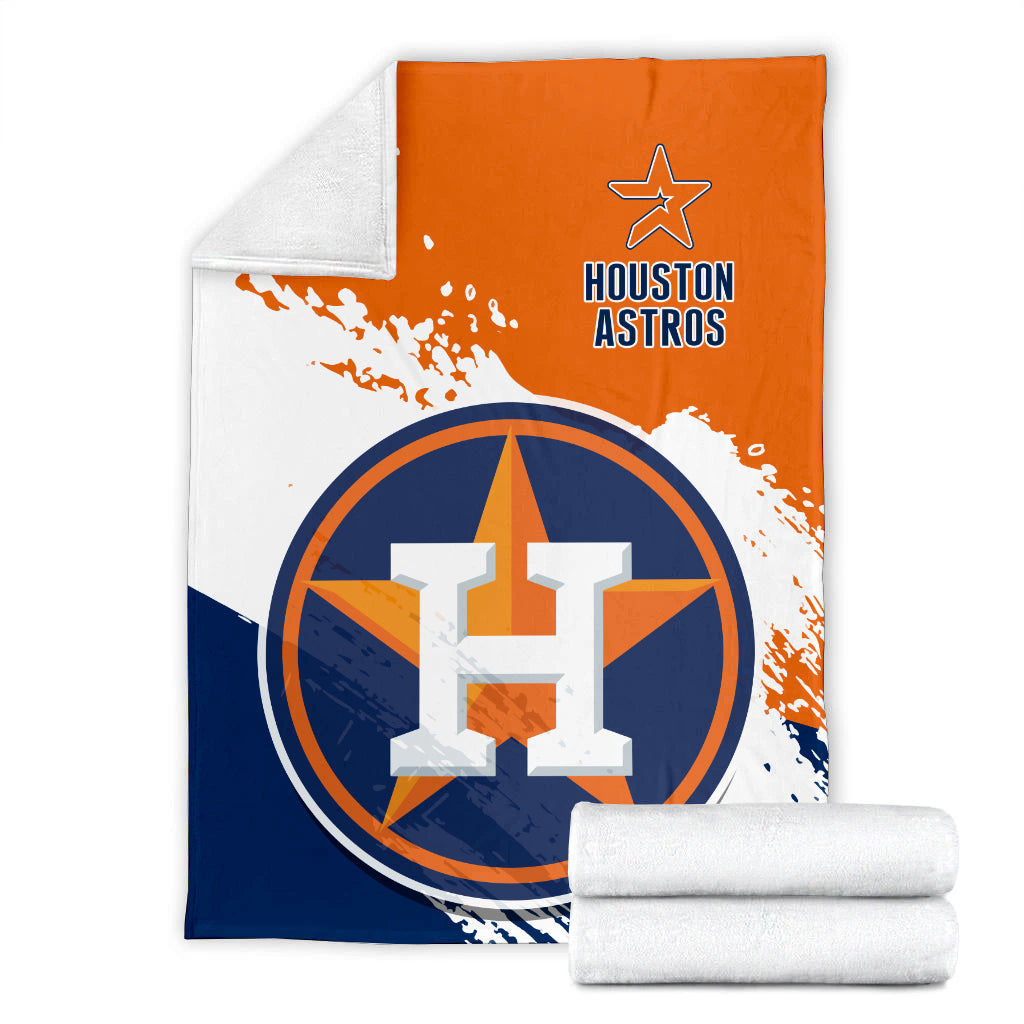 Houston Astros Baseball Premium Blanket - Stylish Astros Logo Tee Tor Fans NH24