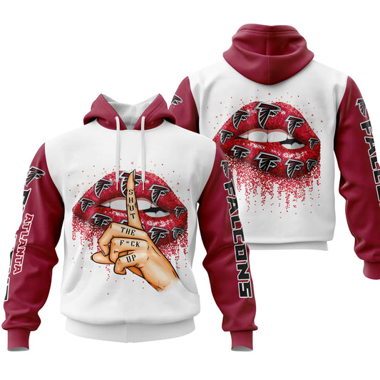 NFL Atlanta Falcons Lips Hoodie NH24