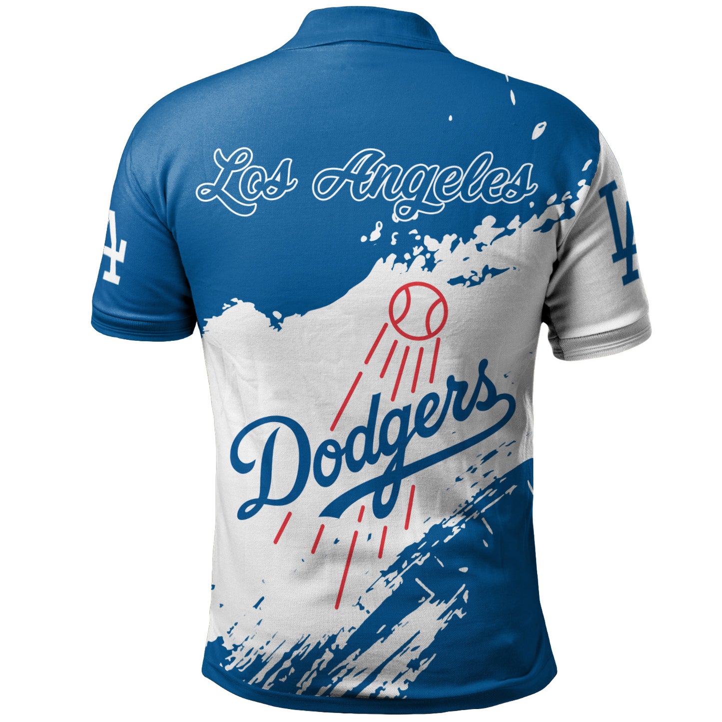 Los Angeles Dodgers Baseball Polo Shirt - Stylish Dodgers Logo Tee Tor Fans NH24