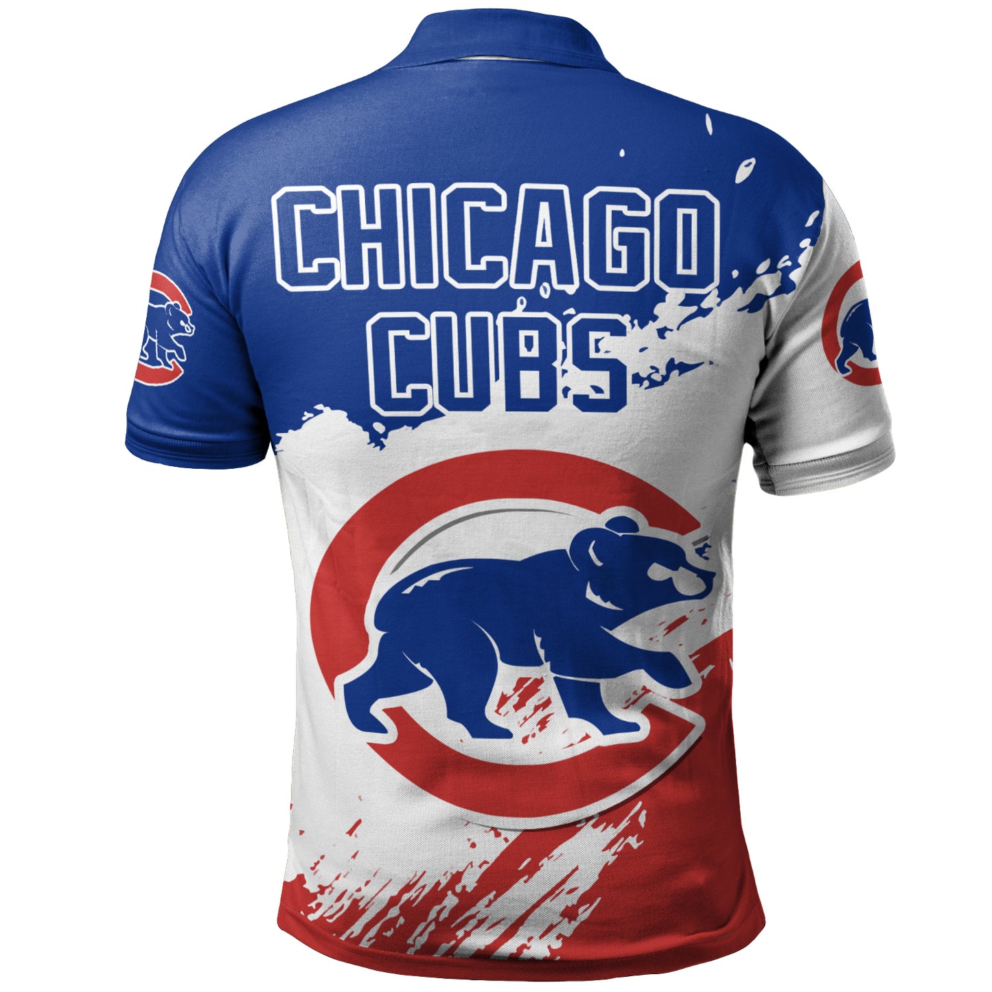 Chicago Cubs Baseball Polo Shirt - Stylish Red Sox Logo Tee Tor Fans NH24