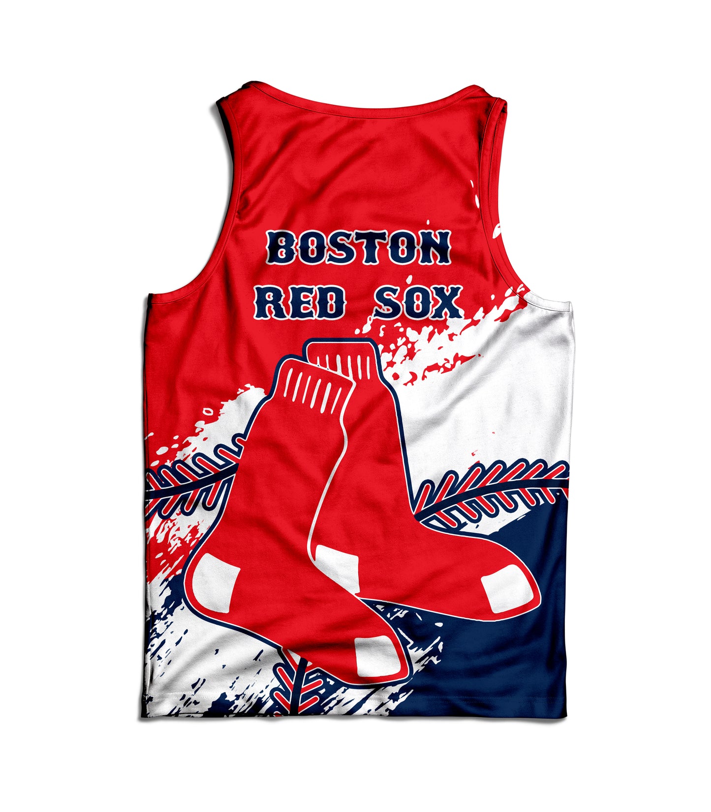 Boston Red Sox Baseball Men Tank Top - Stylish Red Sox Logo Tee Tor Fans NH24