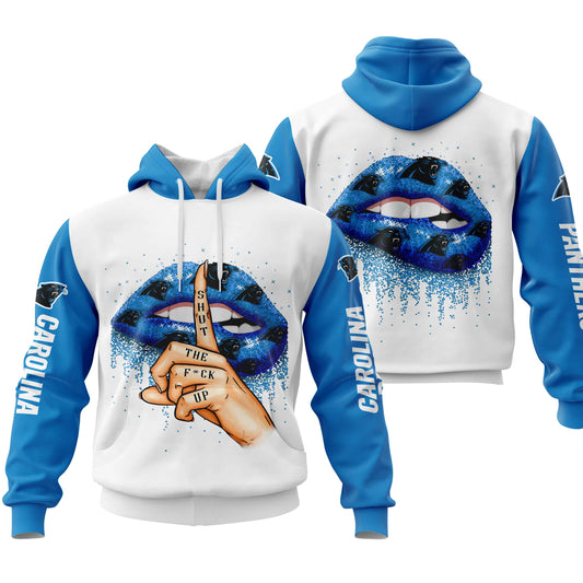 NFL Carolina Panthers Lips Hoodie NH24