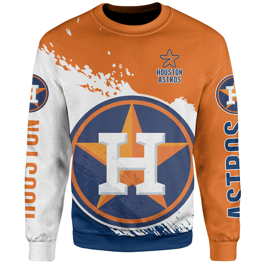 Houston Astros Baseball Sweatshirt - Stylish Astros Logo Tee Tor Fans NH24