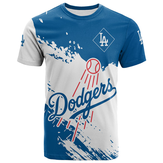 Los Angeles Dodgers Baseball T-Shirt - Stylish Dodgers Logo Tee Tor Fans NH24