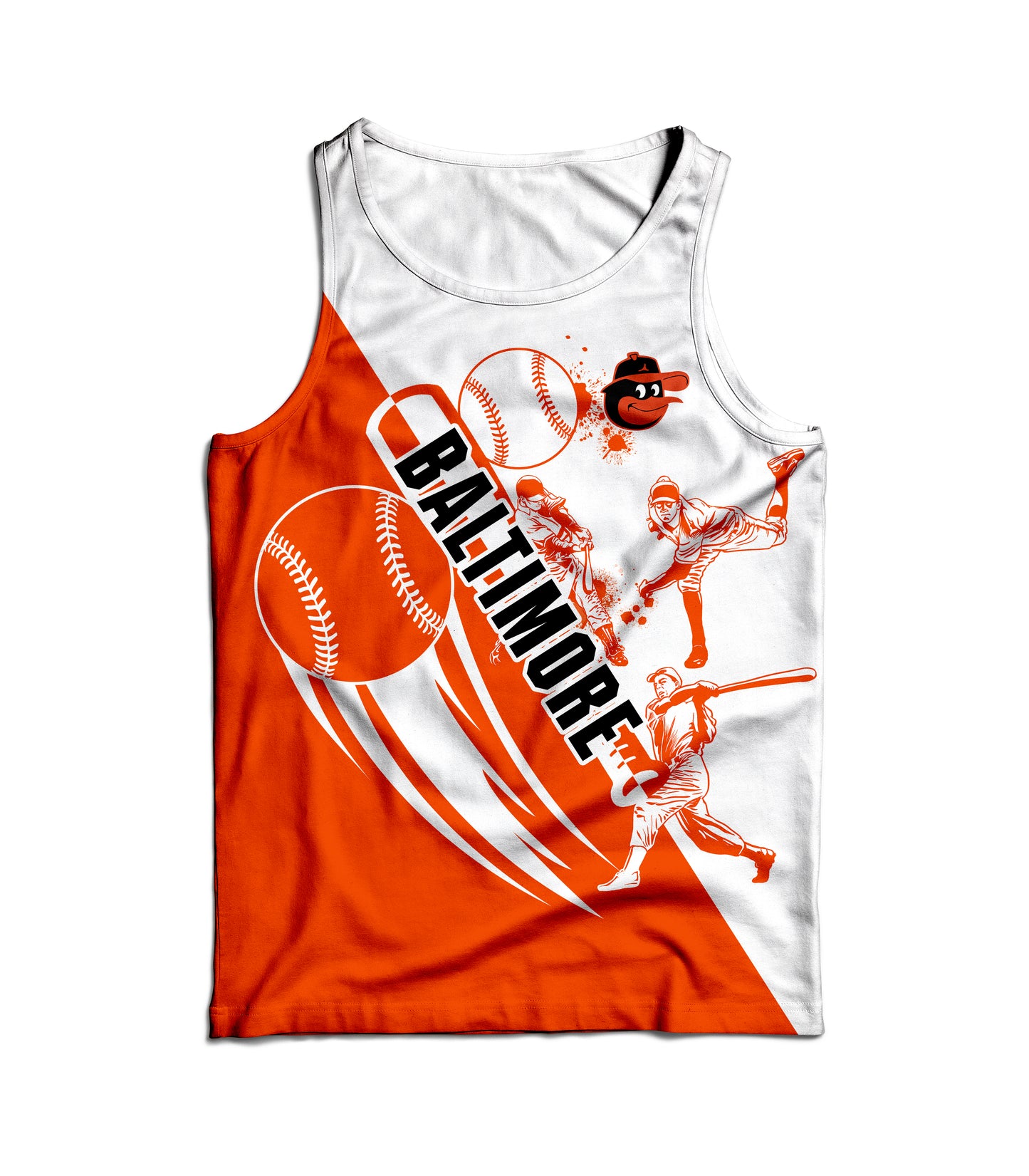 Baltimore Baseball Men Tank Top – Stylish & Comfortable for Every Fan NH24