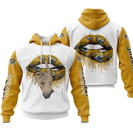 NFL Jacksonville Jaguars Lips Hoodie NH24
