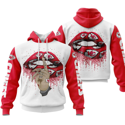 NFL Kansas City Chiefs Lips Hoodie NH24