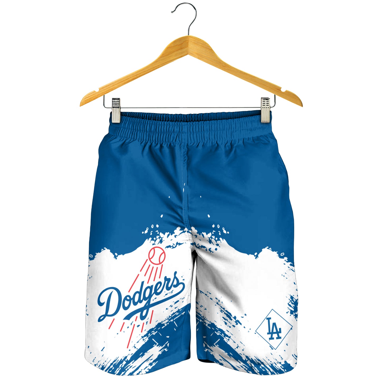 Los Angeles Dodgers Baseball Men Short - Stylish Dodgers Logo Tee Tor Fans NH24