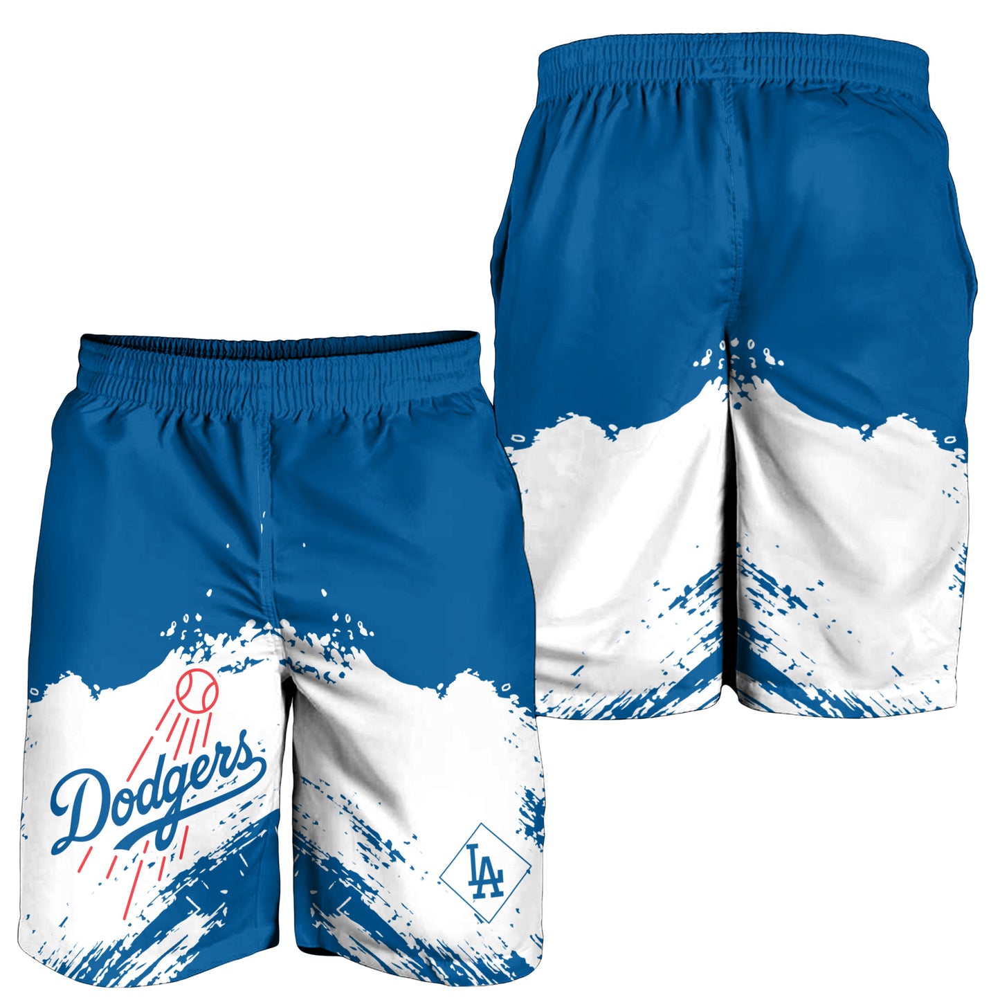Los Angeles Dodgers Baseball Men Short - Stylish Dodgers Logo Tee Tor Fans NH24