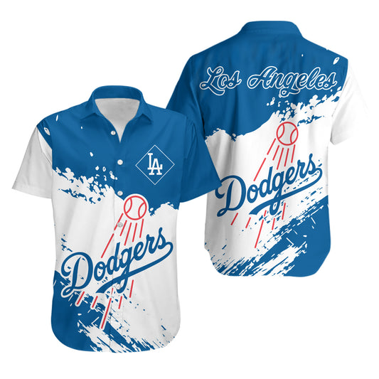 Los Angeles Dodgers Baseball Hawaiian Shirt - Stylish Dodgers Logo Tee Tor Fans NH24