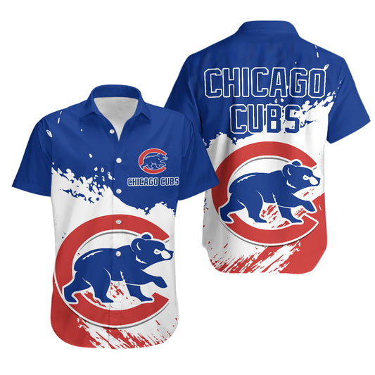 Chicago Cubs Baseball Hawaiian Shirt - Stylish Red Sox Logo Tee Tor Fans NH24