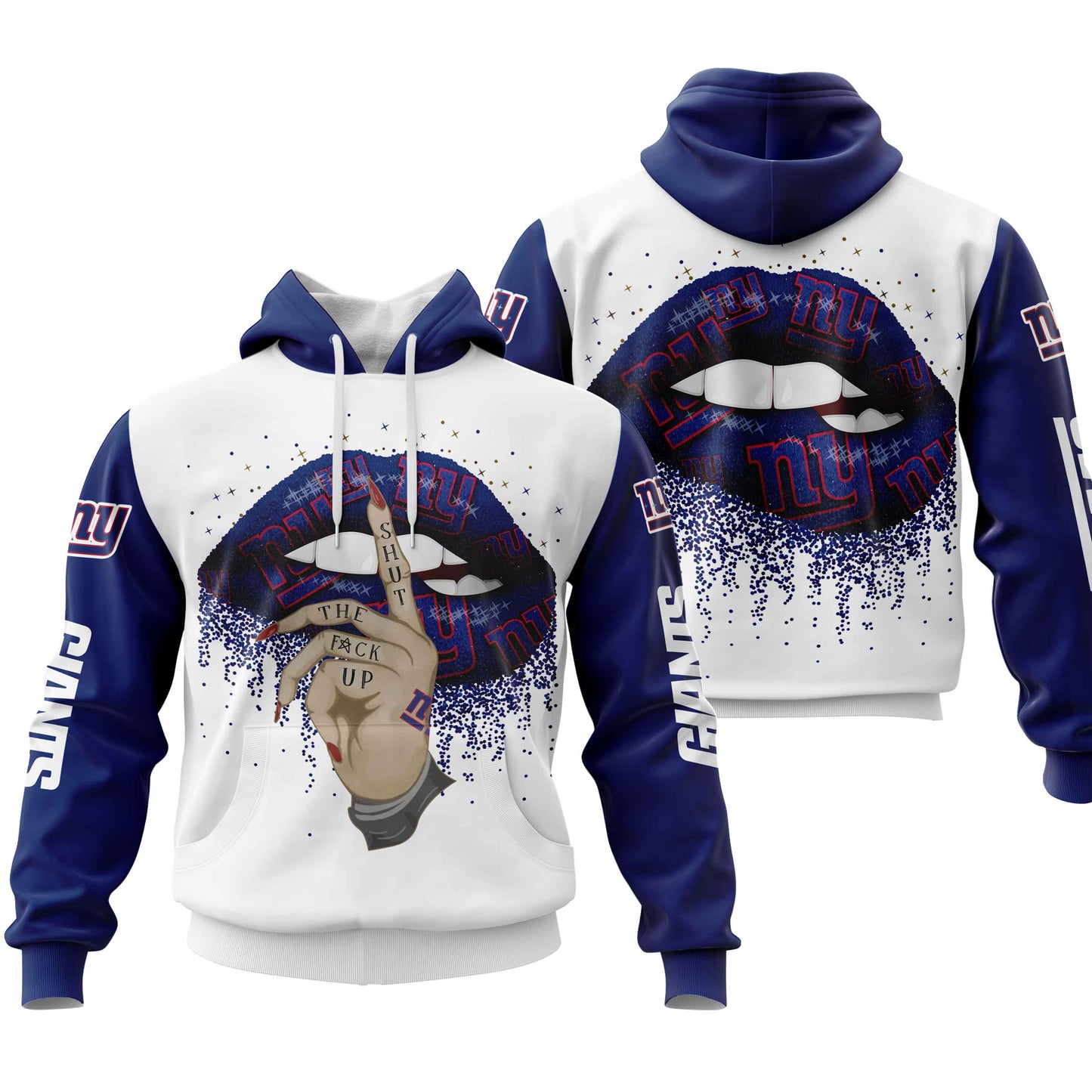 NFL New York Giants Lips Hoodie NH24