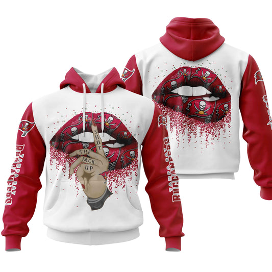 NFL Tampa Bay Buccaneers Lips Hoodie NH24