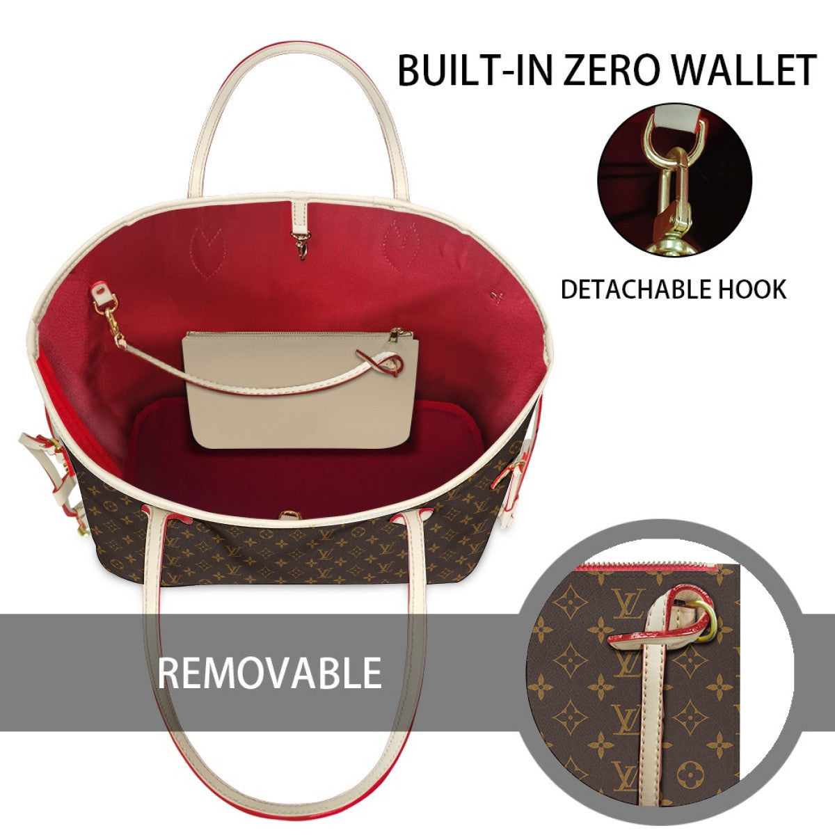 Louis Vuitton Neverfull MM Monogram Bag