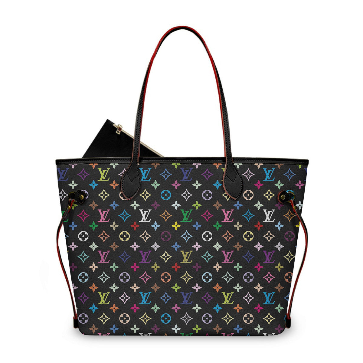 Louis Vuitton Neverfull MM Multicolor Monogram Bag