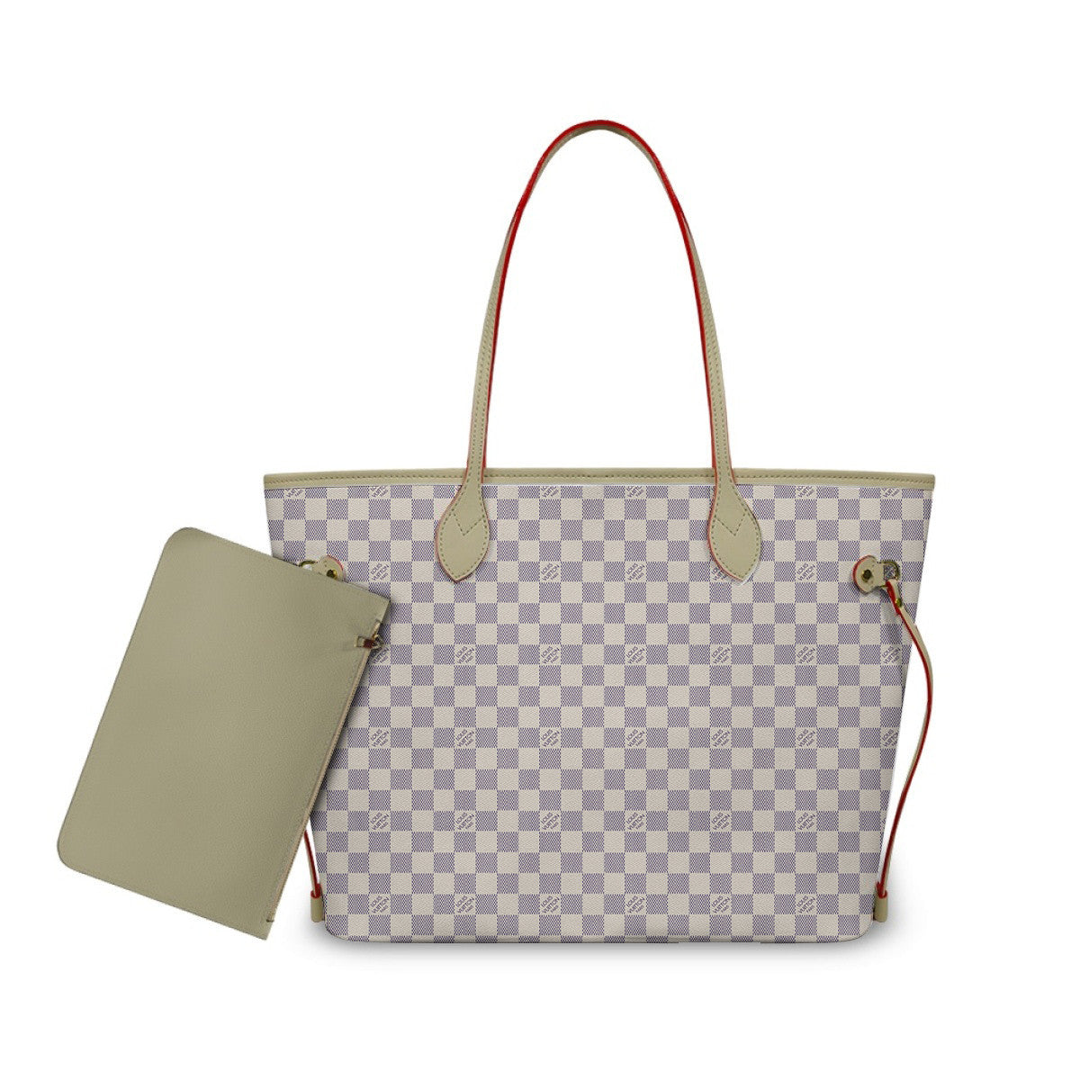 Louis Vuitton Neverfull MM Damier Style Bag