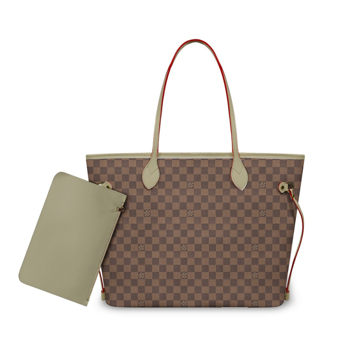 Louis Vuitton Neverfull MM Damier Style Bag