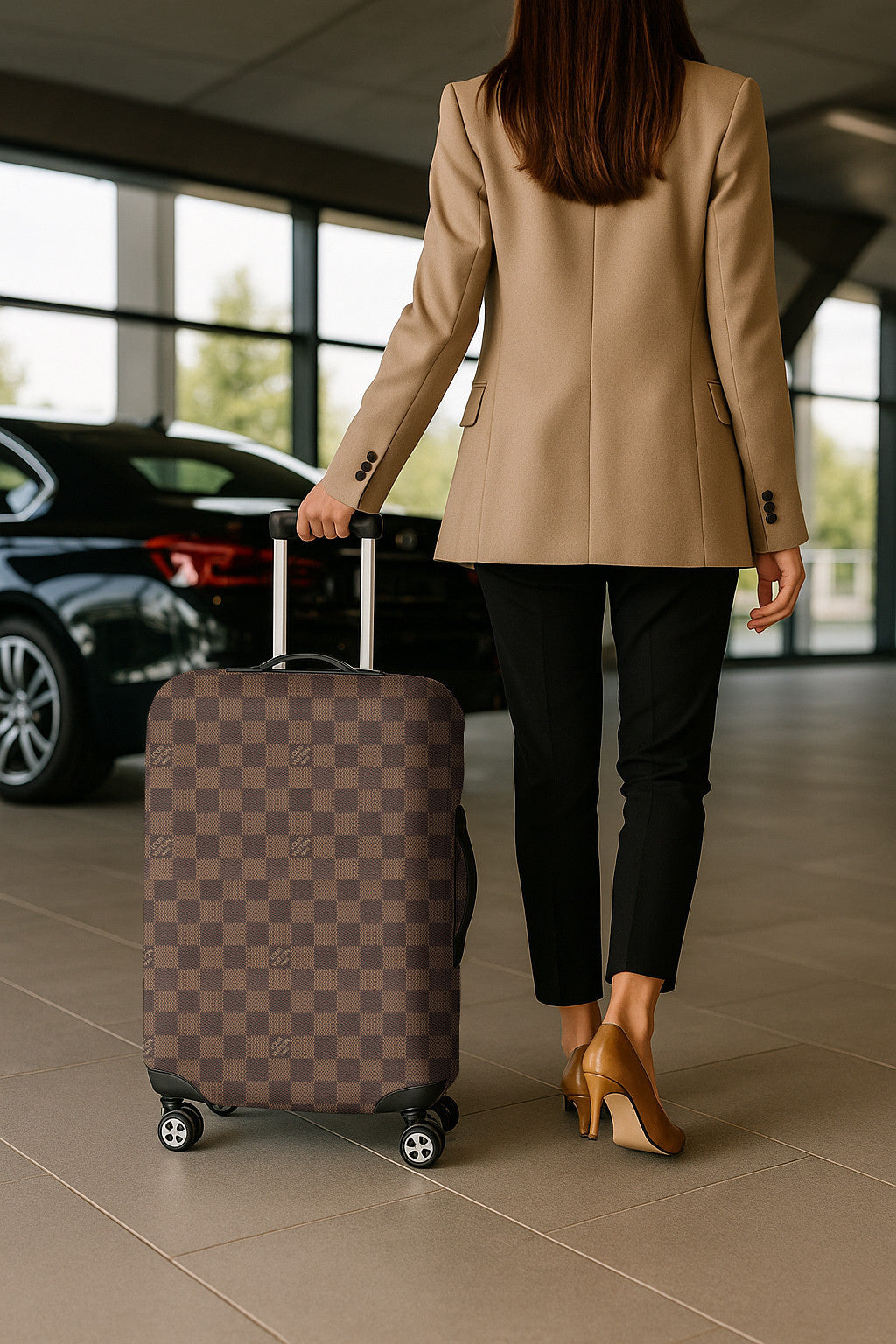 Louis Vuitton Luggage Covers Damier Style