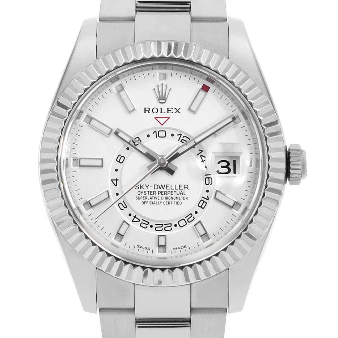 Rolex Sky-Dweller Oyster White Dial 42mm