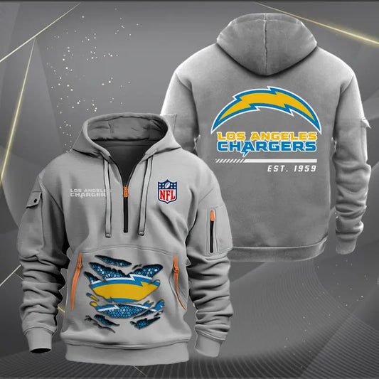 Los Angeles Chargers New Quarter Men's Hoodie NH24