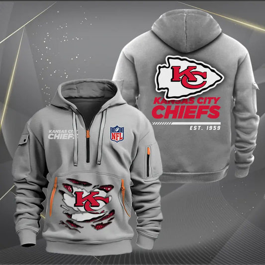 Kansas City Chiefs New Quarter Men's Hoodie NH24