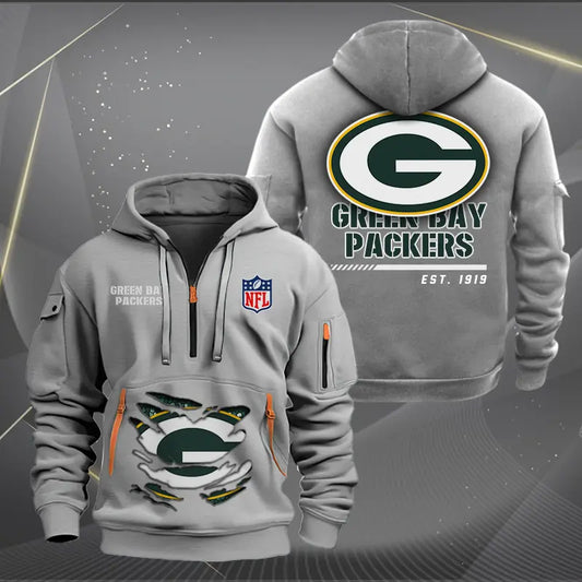 Green Bay Packers New Quarter Men's Hoodie NH24