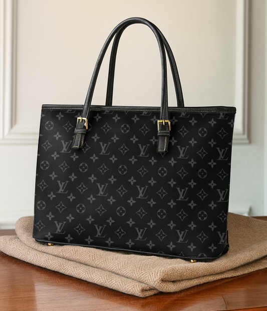 Louis Vuitton Monogram Leather Tote Bag